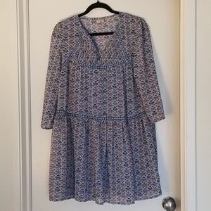 Anthropologie Floral baby doll dress